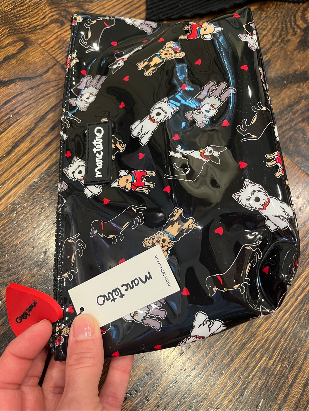 Marc Tetro cosmetic case